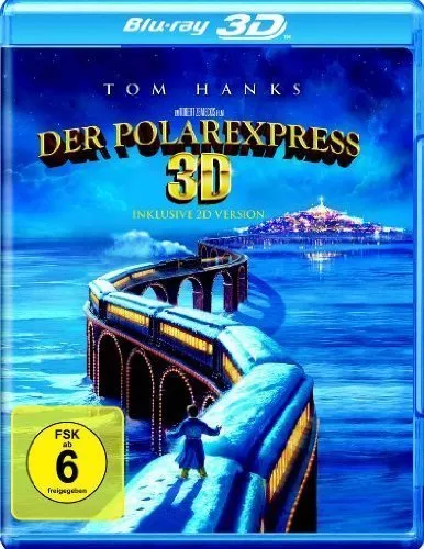 DER POLAREXPRESS (Tom Hanks) Blu-ray 3D (inkl. 2D Version) NEU+OVP