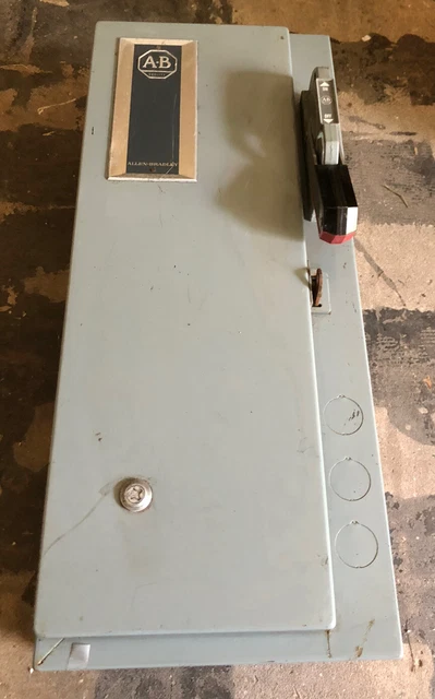 Allen Bradley Size 1 Combination Motor Starter 509-BOD Fusible