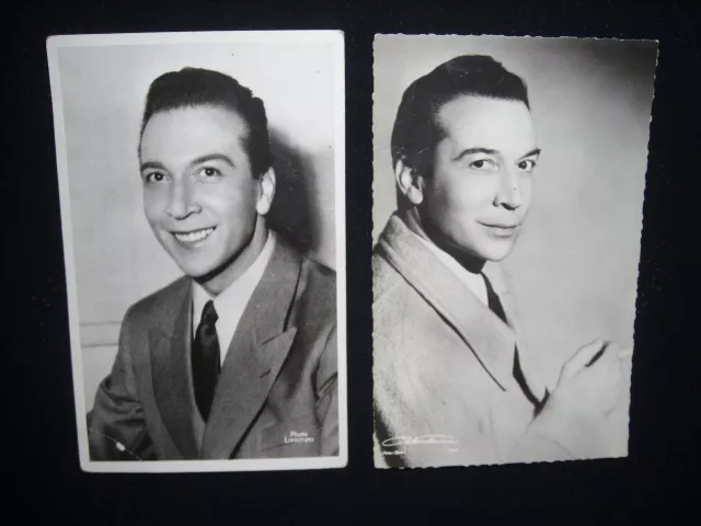 LOT DE 2 photos noir et blanc d'ANDRE CLAVEAU - bel état