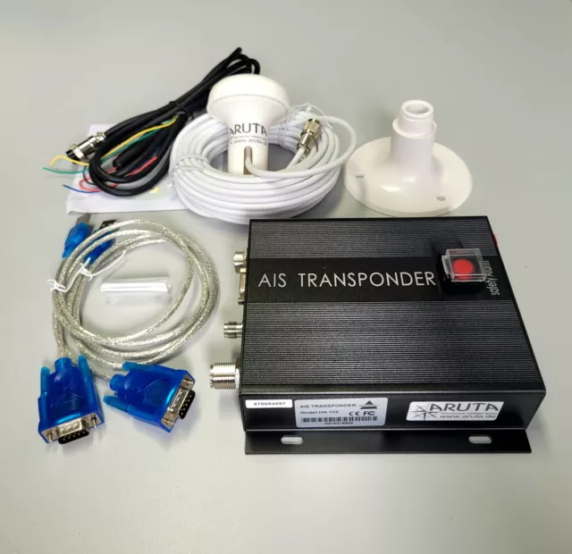 AIS class B Transponder set + GPS Antenne + USB Kabel SOTDMA Matsutec HA-102 MK2