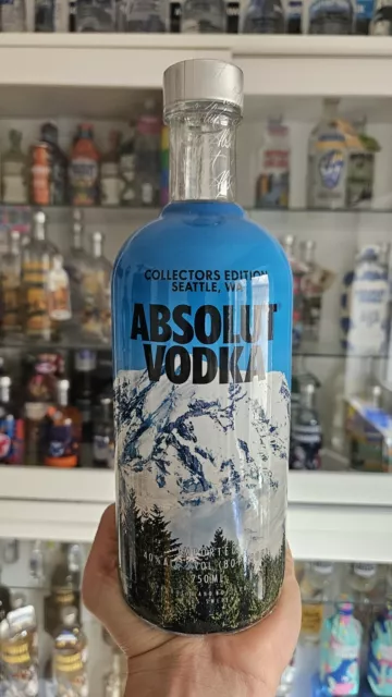 Absolut Vodka Seattle Mountain Limited Edition