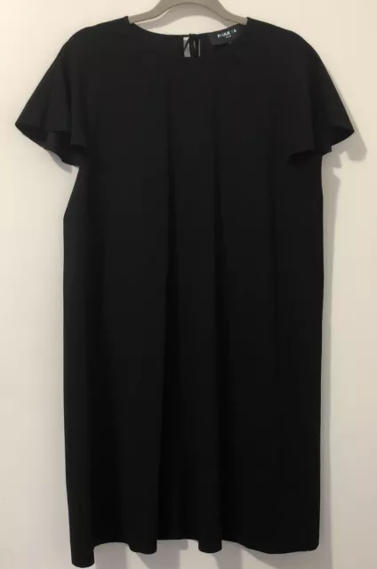 PAULE KA Paris Woman’s Sz 42 Dress Black  Short Sleeve Barely Worn