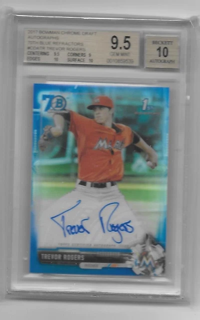 スポーツ選手 2017 bowman chorme torres refractor auto 2017 Bowman Draft Chrome Juan Soto Refractor #BDC-162 BGS 9