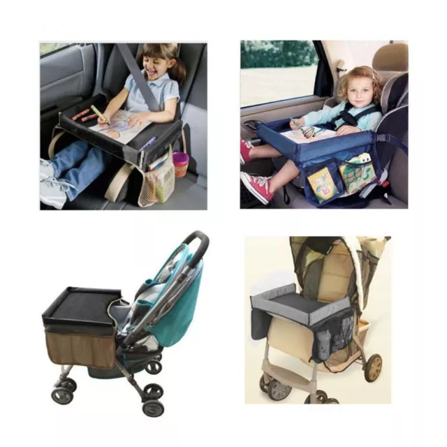 Drawing Board Storage Car Child Table Storage Snack Tray Baby Car Seat Tray