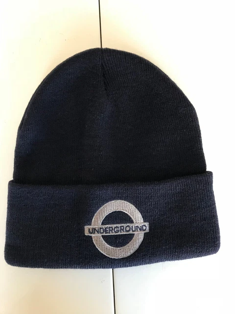 LONDON UNDERGROUND TUBE Uniform Beanie Hat. Brand New Old