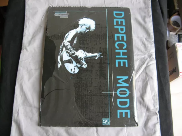 Rare calendrier grand format Depeche Mode de 1995 encore sceller sous blister