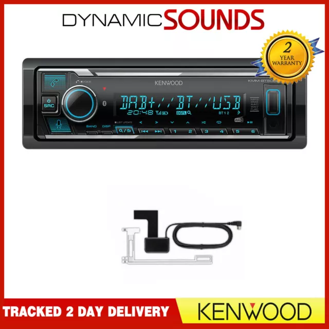 KENWOOD KMM-BT502DAB 🔲 Car radio with DAB / DAB+ / Bluetooth