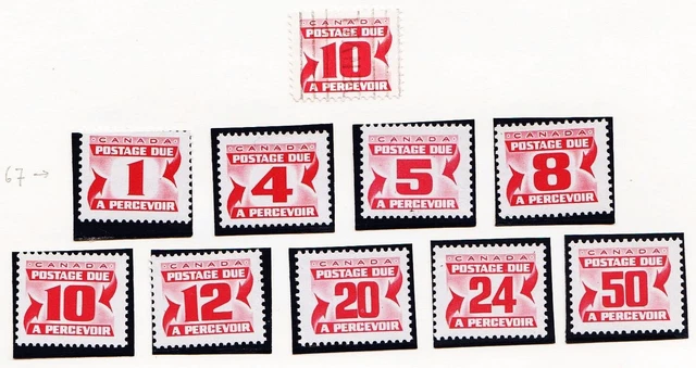 Canada** postage stamps 1967 IIC complete  !! - Rare -