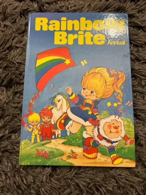 Rainbow Brite Annual, Grandreams Ltd, 1983 - Unclipped (Free P+P)