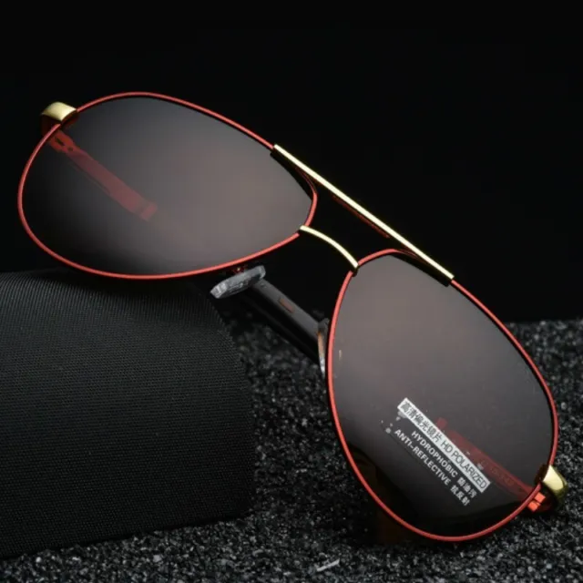 Aluminium HD Polarized Photochromic Sunglasses Men Driving Glasses Pilot Eyewear