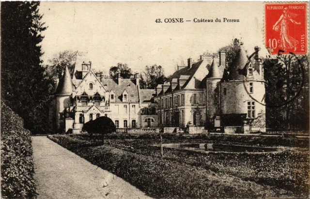 CPA AK COSNE - Chateau du Pezeau (456591)