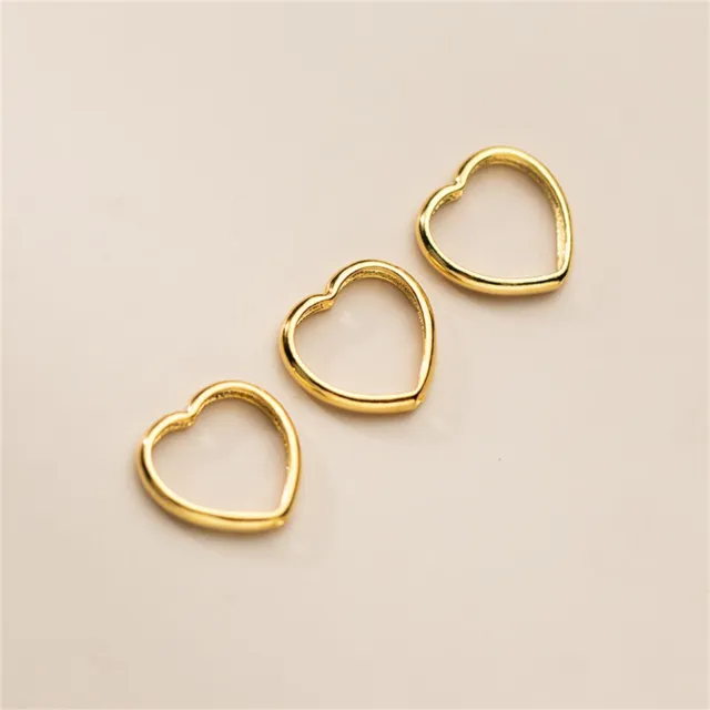 10 piezas anillo multifuncional resistente forma de corazón resistente multifuncional de mano de obra fina anillo compacto