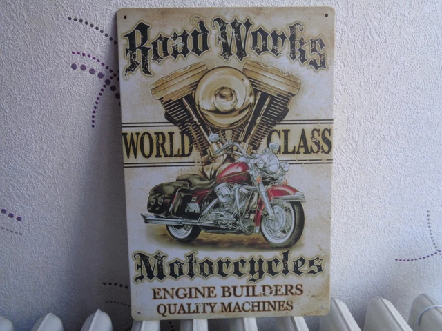 Plaque métal voiture ancienne 30 X 20 CM