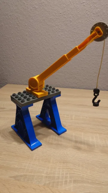 Lego Duplo Eisenbahn Schütte Kran Arm Verladestation Trichter