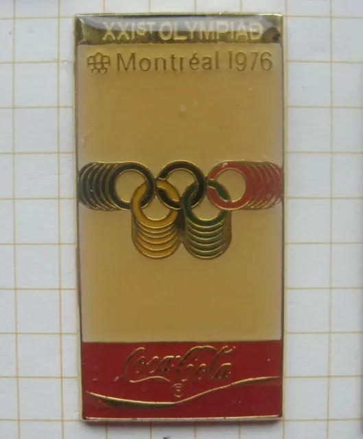 COCA-COLA /  OLYMPISCHE SOMMER SPIELE / MONTREAL 1976   .... Sport Pin (252e)