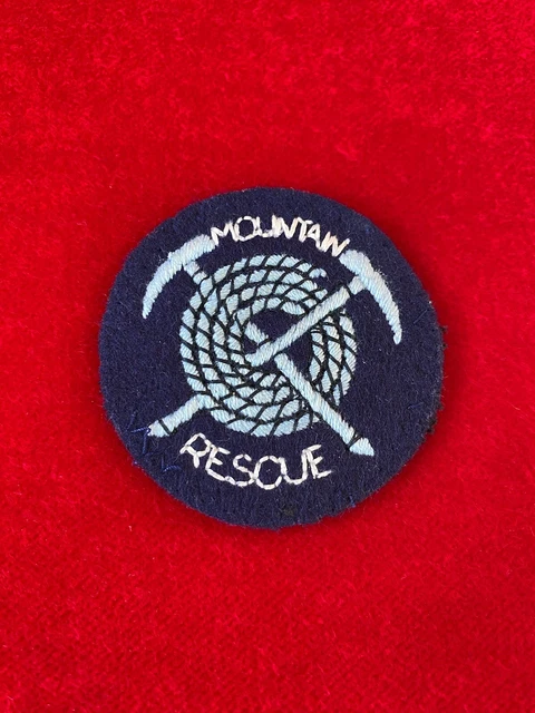 POST WWII ROYAL Air Force RAF Mountain Rescue Cloth Badge - Rare £31.88 ...