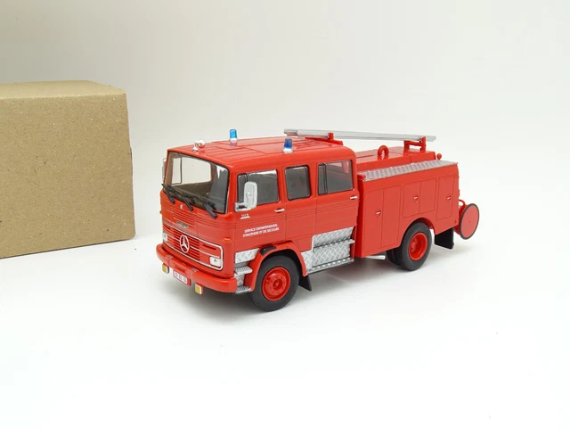 Modellino Pompiere 1/43 – Camion Cisterna GMC – Altaya/IXO – CP44D POMPIERS