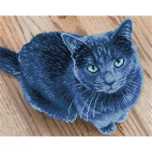 Diamond Dotz Squares - Velvet - Cat - Animals - Make - Create - Gifts - Crafts