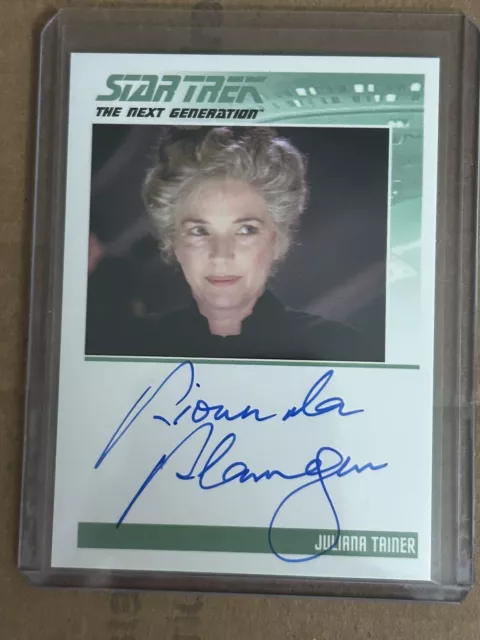 Fionnula Flanagan 2017 Rittenhouse Star Trek Next Generation Autograph