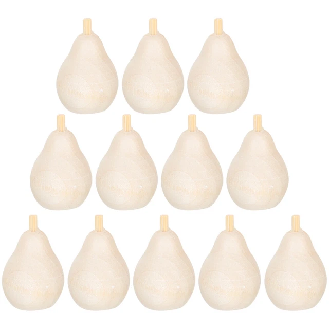 20 pièces Bricolage Inachevé Bricolage fruits artisanat Pour Intérieur Enfants