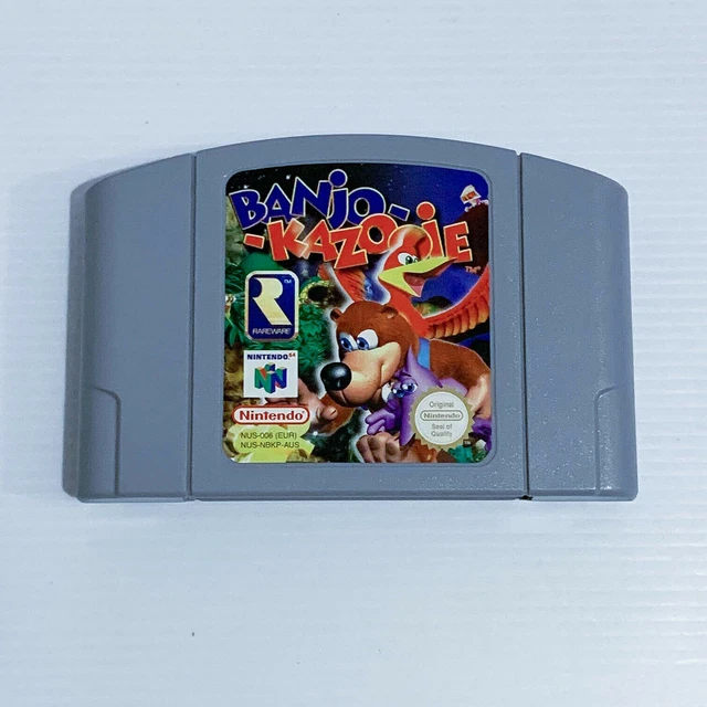 BANJO-KAZOOIE N64 Nintendo 64 Game PAL - Tested! EUR 44,52 - PicClick FR