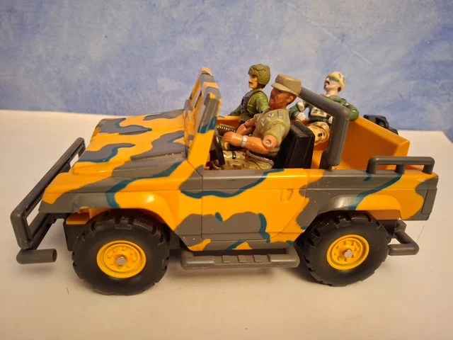 Char Militaire Vintage Lanard 1986 - Véhicule GI Joe, Croix De Lorraine, Occasion