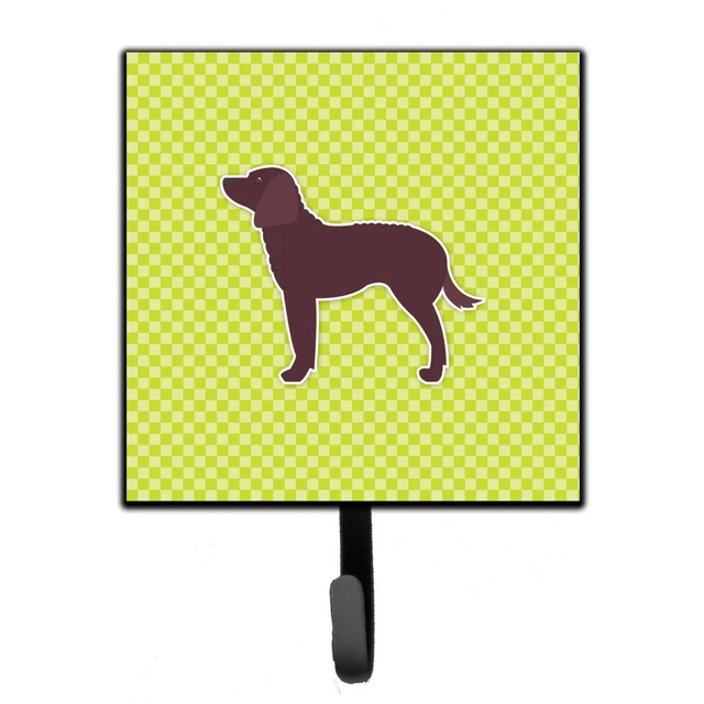 "Caroline's Treasures American Water Spaniel Checkerboard Green Leash or Key ...