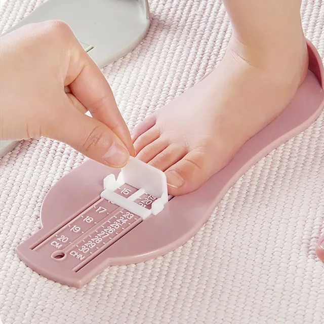 Medidor de pie herramienta de compra de zapatos reutilizable medidor de tamaño de zapato