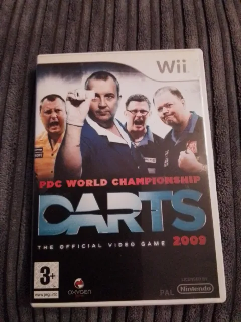 PDC World Championship Darts 2009 (Nintendo Wii 2009) Complete +Manual