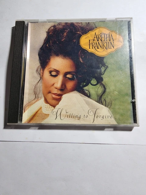 ARETHA FRANKLIN WILLING TO FORGIVE (G98) 3 Track CD Single