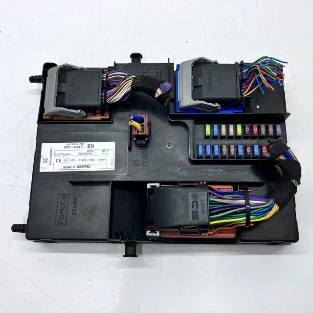 FORD TRANSIT CUSTOM Mk8 BCM Body control module with plugs BK2T14B476BN ...