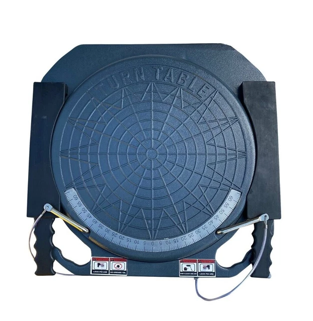 Turntable Axle TURNTABLE ROTARY SET turn table for axle measurement 395 x 395 x 50mm ...