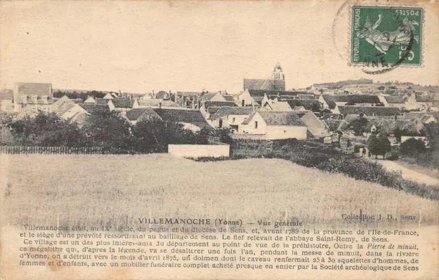 VILLEMANOCHE - vue générale