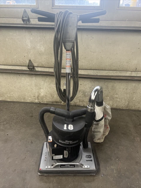 AMERICAN SANDERS / CLARKE OBS-18DC Orbital Square Sander, Buff, Floor, Polish