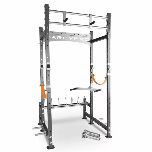 Marcy Pro Crossfit MWM-8070 Power Cage Weight Lifting Heavy Duty Home Gym System 2