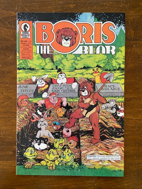 BORIS THE BEAR #8 (Dark Horse, 1986) VF