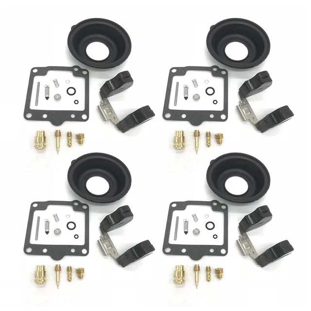 Kit Réparation Carburateur Pour Moto Piaggio BYQ125T - Joints, Flotteur, Diaphragme, Piston (kit Reconstruction)