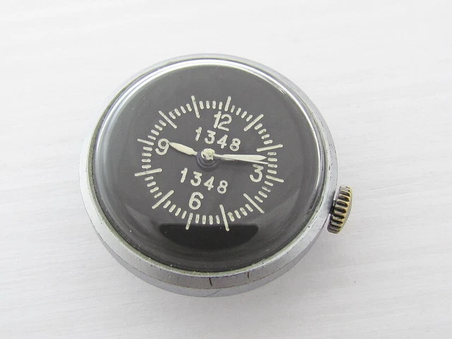 Pobeda Vintage USSR Russian Air Force Watch of Aviation film-photo Machine Gun