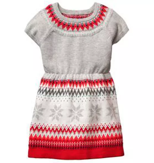 NWT Gymboree NORTH POLE PARTY 2T 3T 4T 5T Fair Isle Sweater Holiday dress