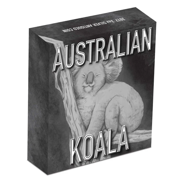 Australia 2 Dollar 2017 Koala High Relief Silver Coin