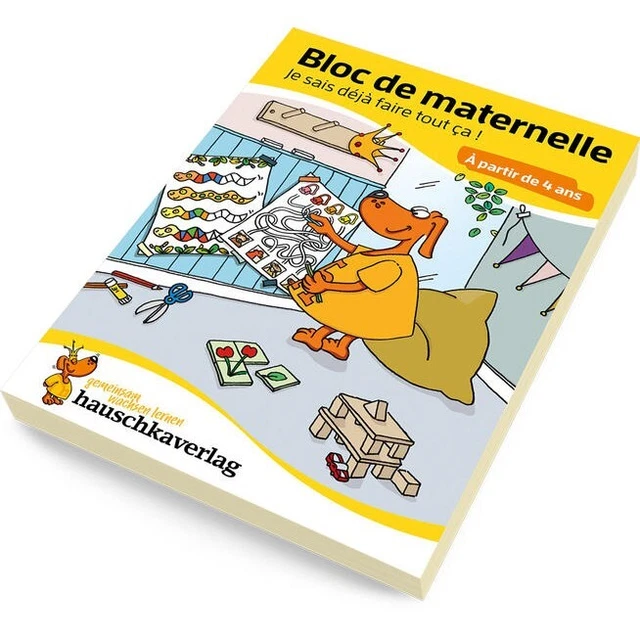 Kindergartenblock spielerisch FRANZÖSISCH lernen ab 4 Jahre - Das kann ich schon
