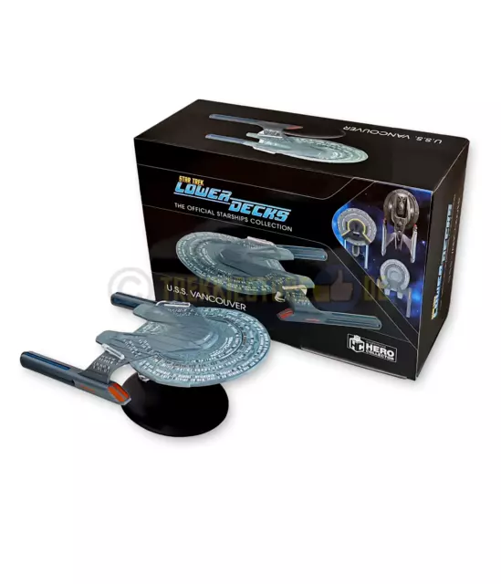 uss Vancouver Eaglemoss  Star Trek Lower Decks starships collection imballo originale