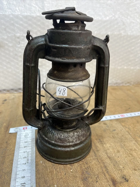 RARE - LAMPE TEMPETE - Ancienne Lanterne Chinoise à Paraffine 1960 EUR 35,00 - PicClick FR