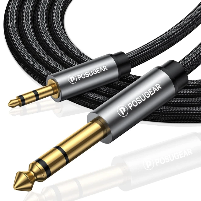 Cavo AUX Auto 1,8 M Ruaeoda: Audio 3,5 Mm Maschio-Maschio, Nylon Intrecciato