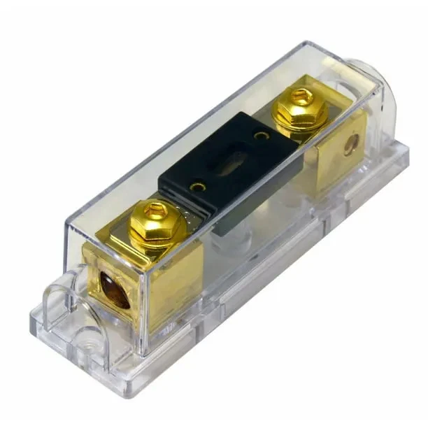 Lot 3 Voodoo Gold Plated ANL Fuse Holder with 300A Fuse - VANL1010G-300A