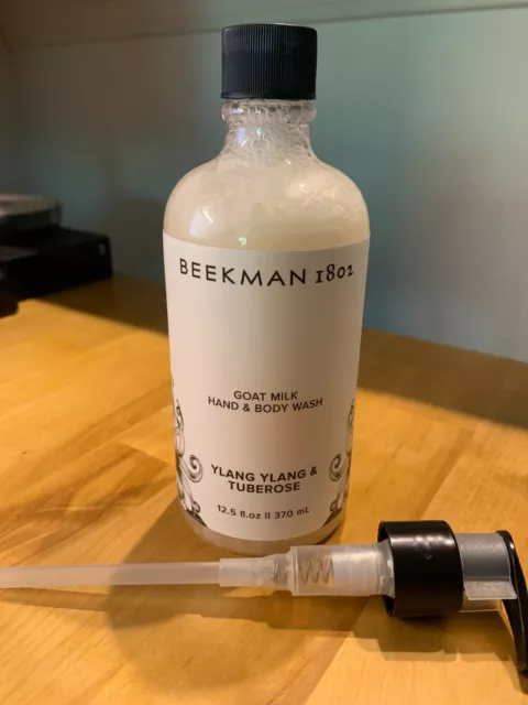Beekman 1802 Goat Milk Hand & Body Wash--Ylang Ylang & Tuberose--12.5 oz~Sealed