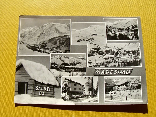 (FG.AA) Saluti da MADESIMO - VEDUTE VEDUTINE (vg anni '60, ed. Vavassori)