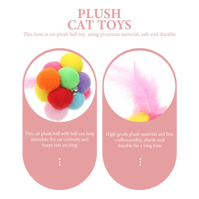 Cat Toys Indoor Cats Cat Scratcher Nibbling Cat Toy Plush Cat 2