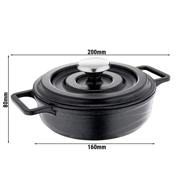 Kook Four à Pain, Poêle à Levain Avec Couvercle Et Poignées