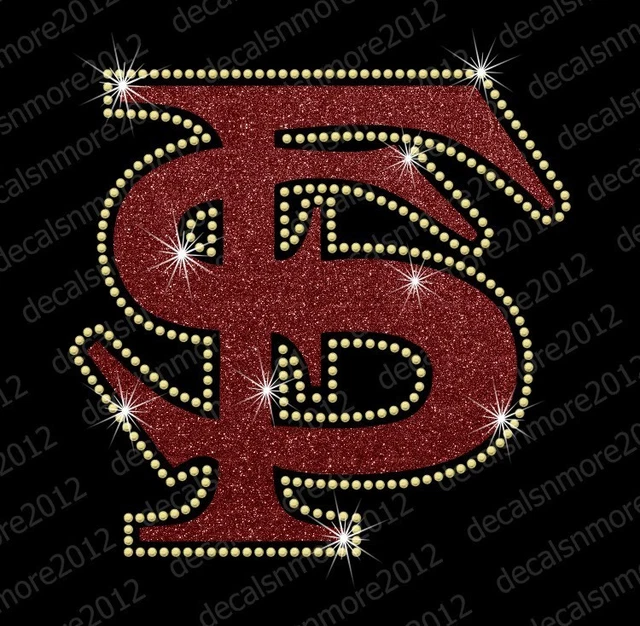 FSU SEMINOLES IRON ON PATCH 2.5X2.5 FAST FREE SHIPPING W/ TRACKING